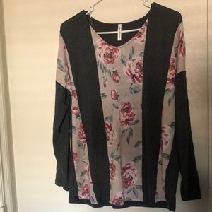 Now N Forever floral top